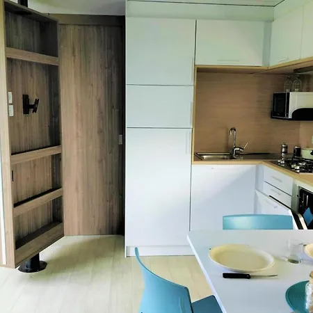 Mobil-home Prestige Avec Terrasse Sur Pilotis - Api-1-52-1142 Kemping *